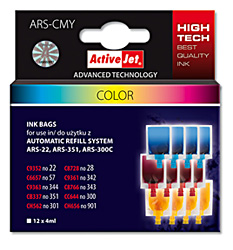 Refill your cartridges easily and economically with new ActiveJet inks